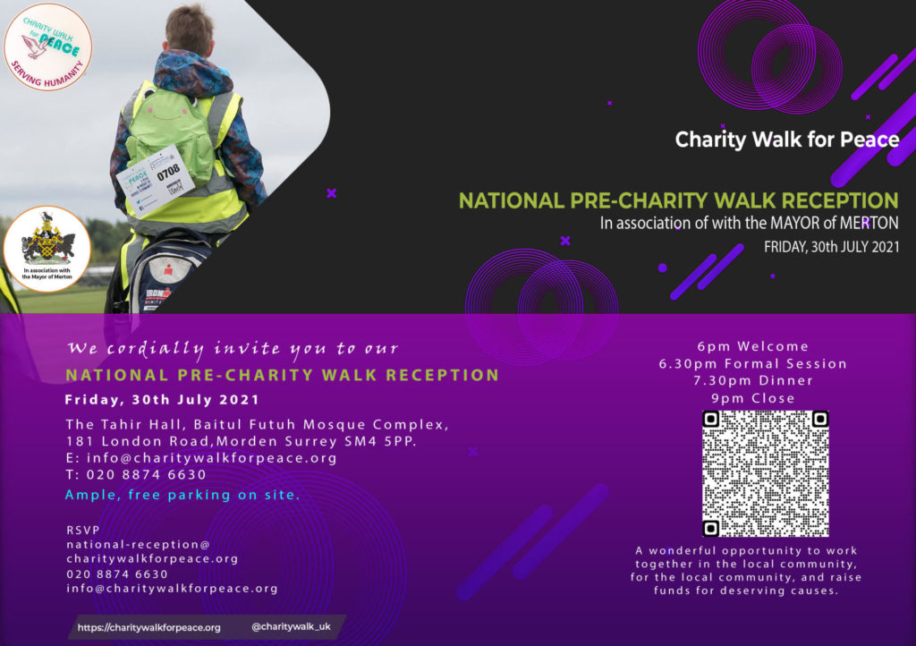 National Pre-Charity Walk Reception | 2020 – 2021