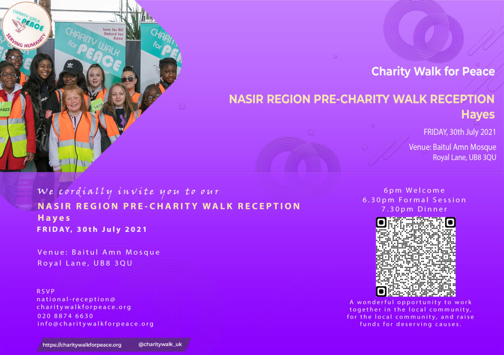 Nasir Region – Hayes – Pre-Charity Walk Reception | 2020 – 2021