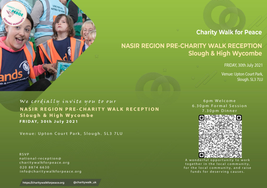 Slough & High Wycombe – Pre-Charity Walk Reception | 2020 – 2021