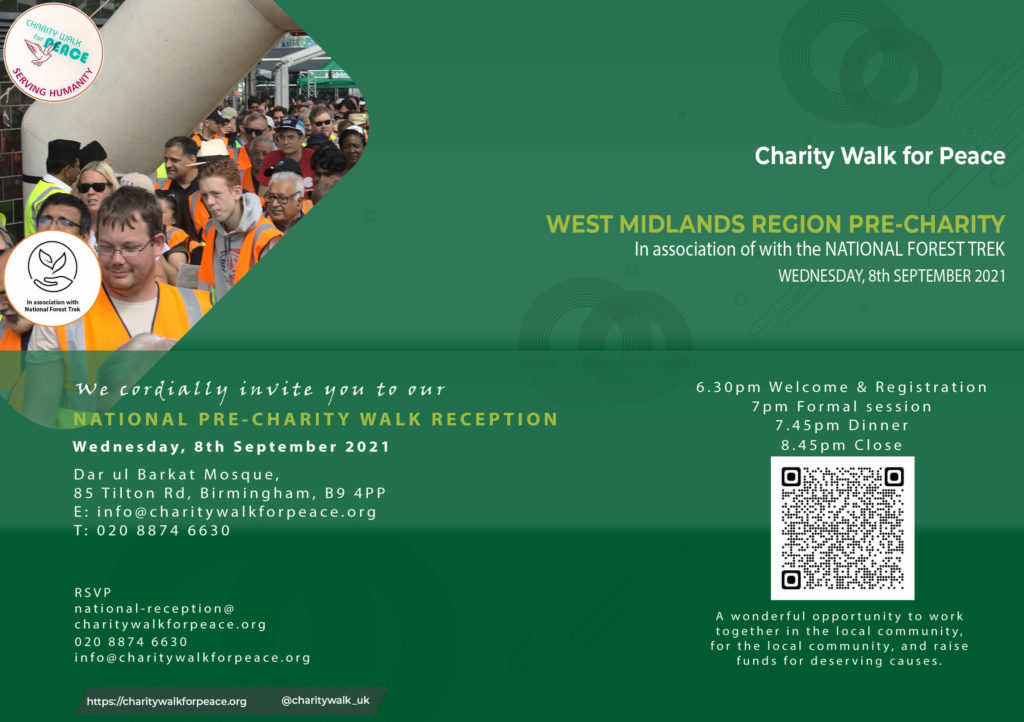 West Midlands – Pre-Charity Walk Reception | 2020 – 2021